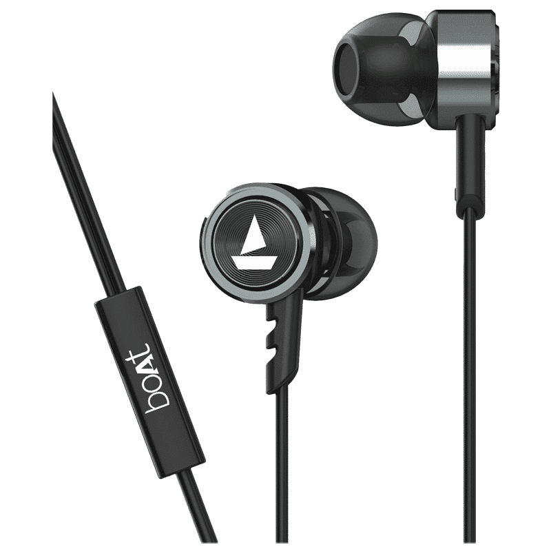 boAt Bassheads 122 Wired Earphone with Mic (In Ear, Gun Metal)_8
