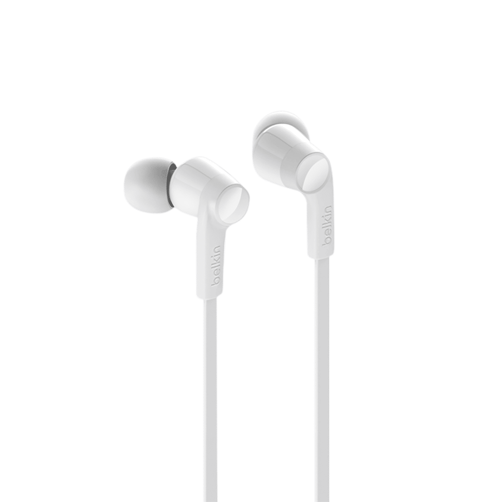 belkin Rockstar G3H0001bt Wired Earphones with Mic ( In Ear, White)_4