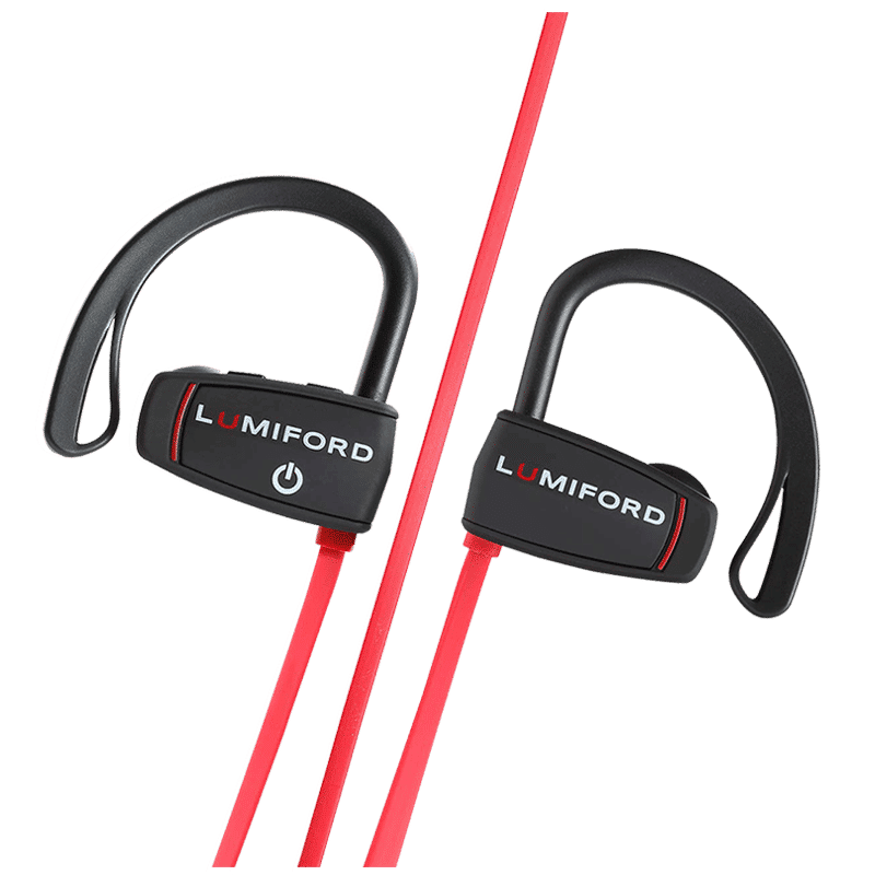 LUMIFORD XploriaHD XP30 Neckband with Passive Noise Cancellation (IPX7 Waterproof, Multi Functional Button, Black)_4