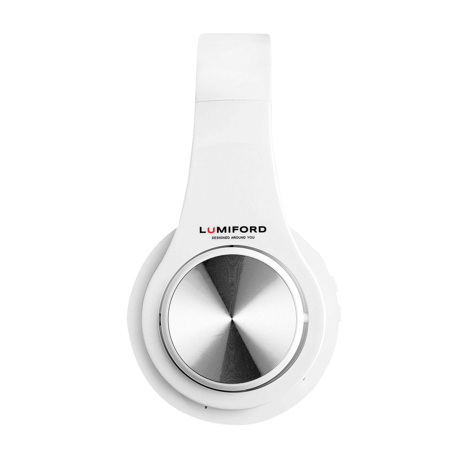 LUMIFORD Long Drive HD95 Bluetooth Headphone with Mic (Over-Ear, White)_3