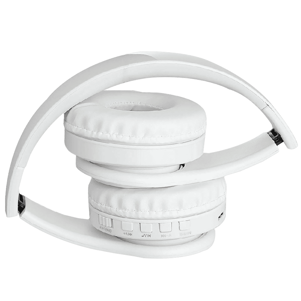 LUMIFORD Long Drive HD95 Bluetooth Headphone with Mic (Over-Ear, White)_7