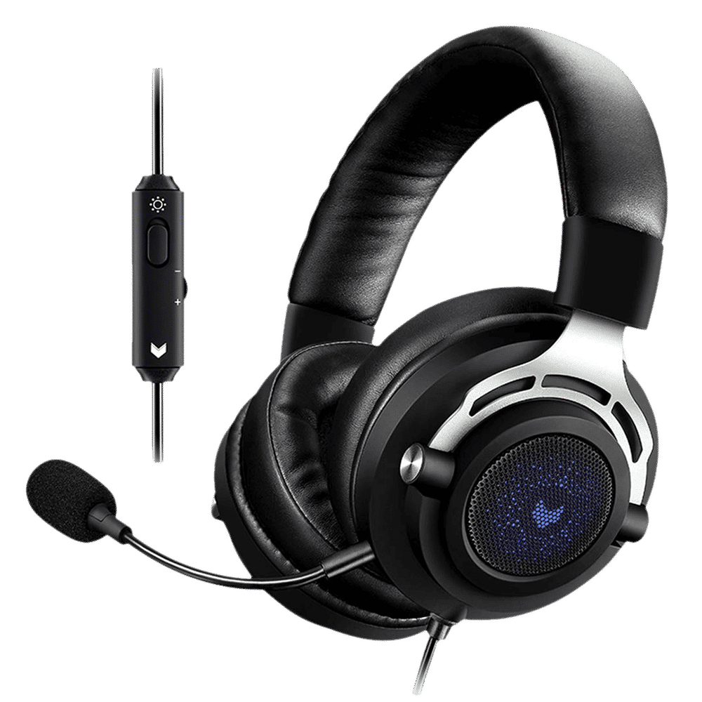 rapoo Backlit Over-Ear Headset (VH150, Black)_4