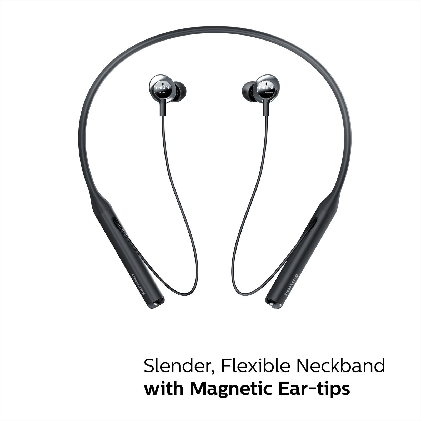 PHILIPS TAPN402 In-Ear Wireless Earphones (Black)_8