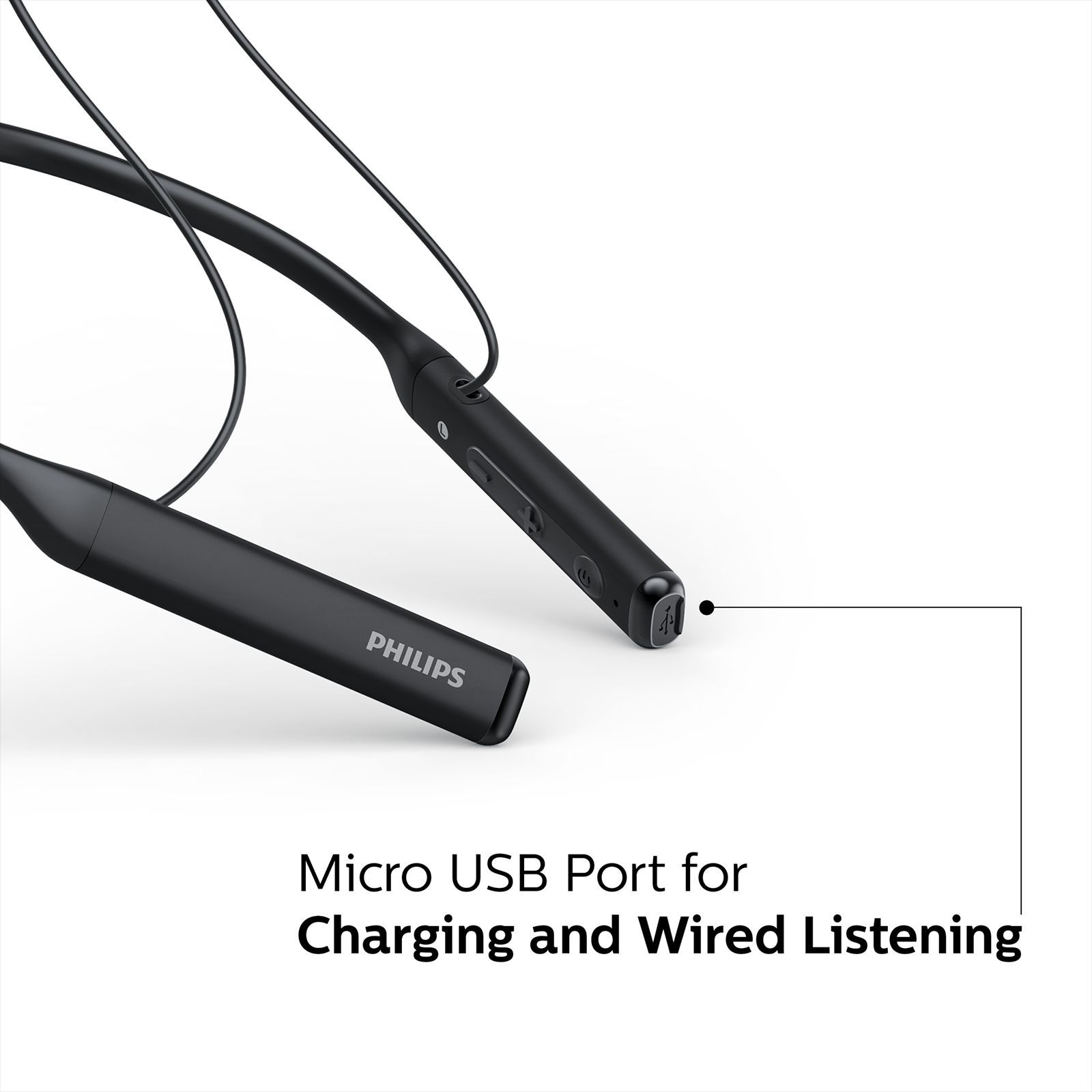 PHILIPS TAPN402 In-Ear Wireless Earphones (Black)_9