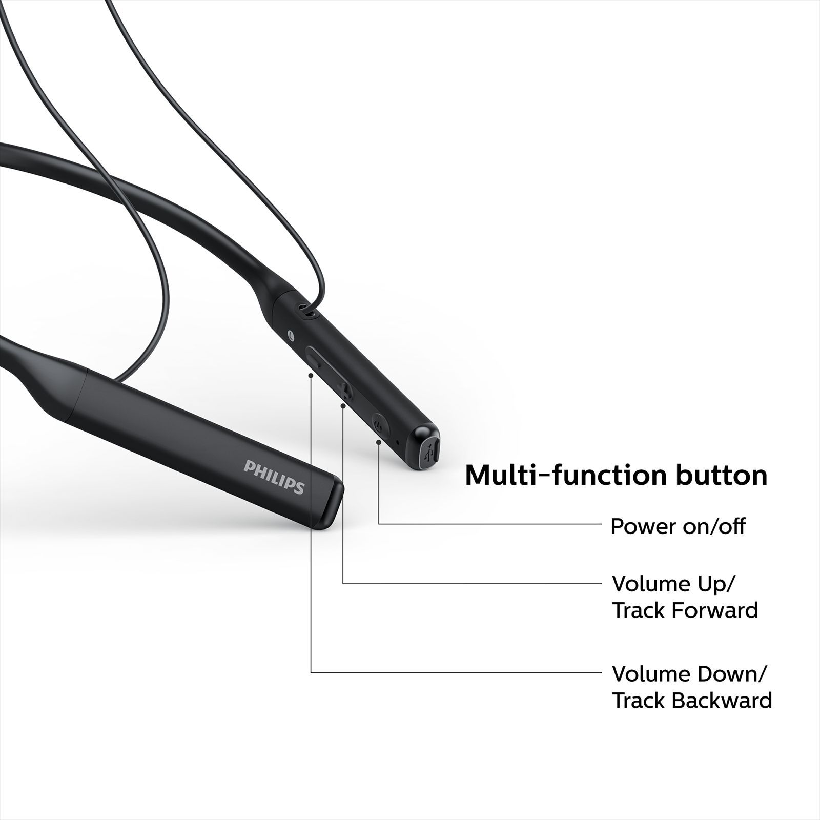 PHILIPS TAPN402 In-Ear Wireless Earphones (Black)_10