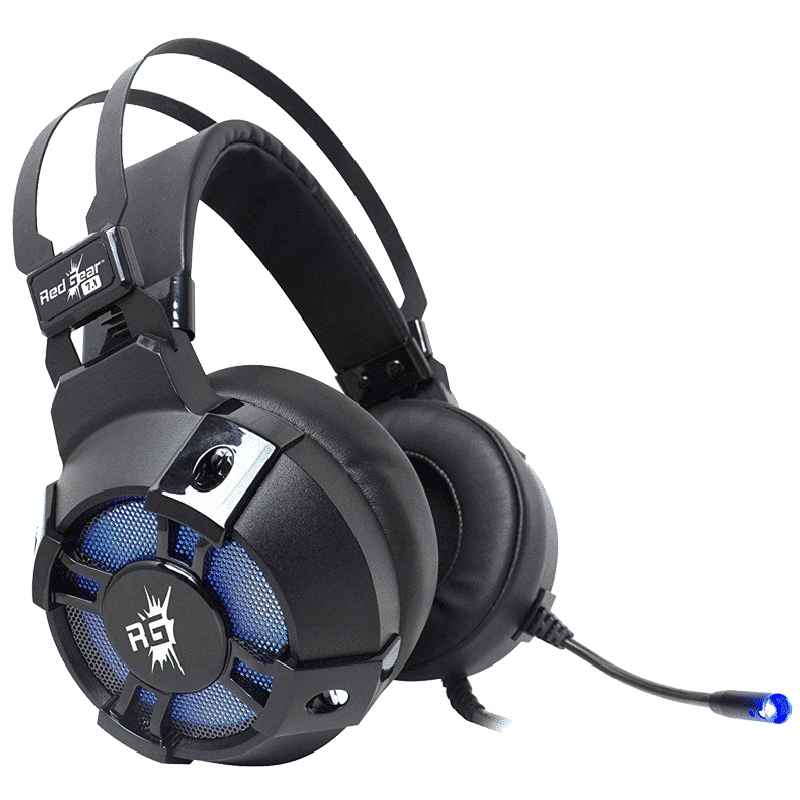 Red Gear Cosmo 7.1 Wired Gaming Headphone with Passive Noise Cancellation (Virtual Surround Sound, Over Ear, Black)_4