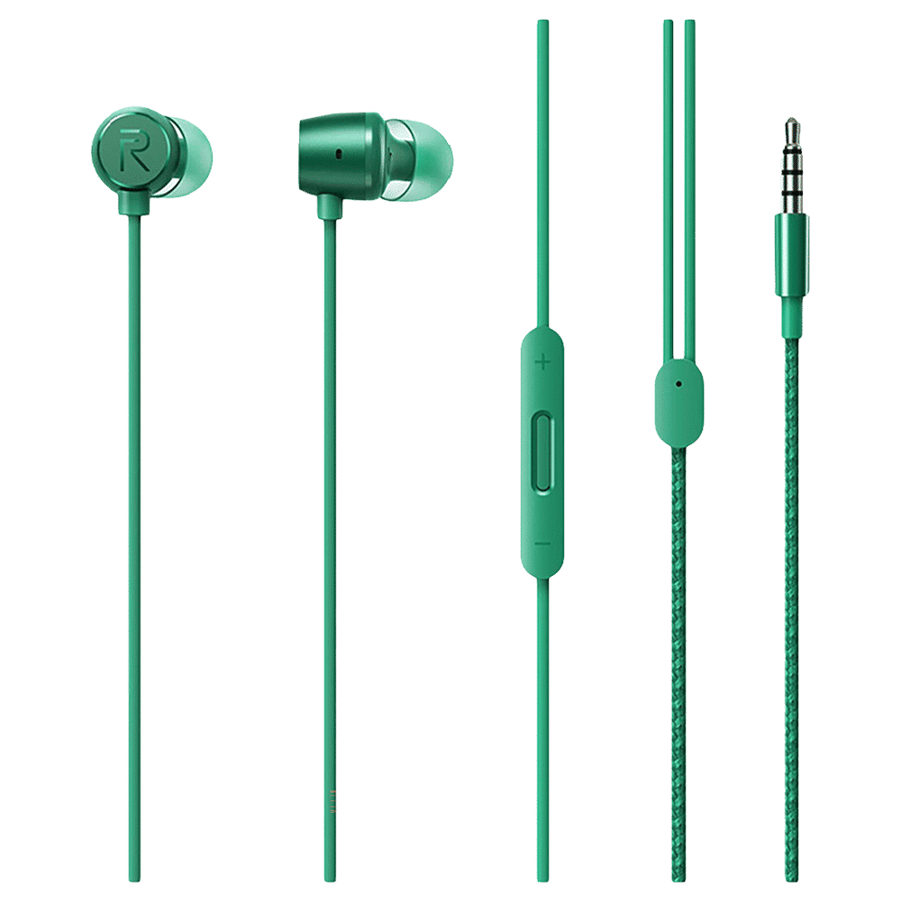 realme Buds 2 ACCFMGJYG25NE3BZ Wired Earphone with Mic (In Ear, Green)_1