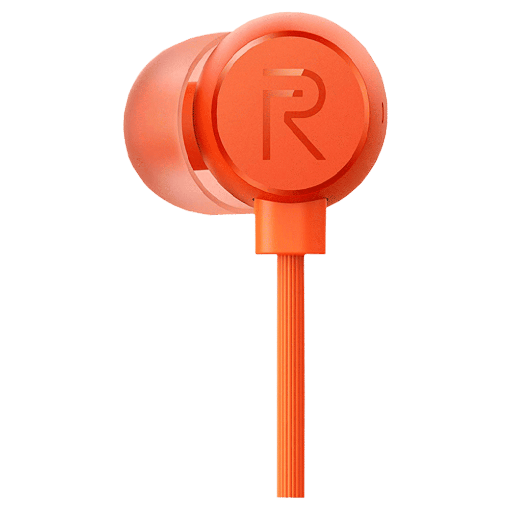 realme Buds 2 RMA155 Wired Earphone with Mic (In Ear, Orange) realme Buds 2 RMA155 Wired Earphone with Mic (In Ear, Orange)_2