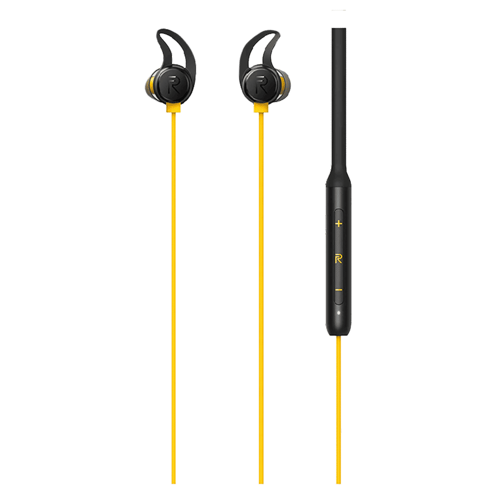 realme Buds ACCFHGZFS7GB9CVM Neckband (IPX4 Sweat Resistant, 12 Hours Playtime, Yellow)_10