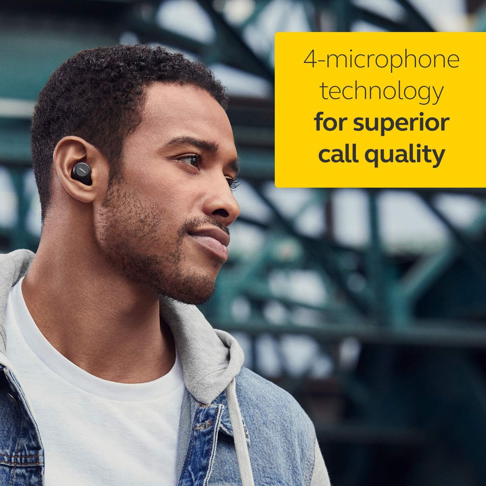 Jabra Elite 75t 100-99090001-40 In-Ear Active Noise Cancellation Truly Wireless Earbuds with Mic (Bluetooth 5.0, Voice Assistant Supported, Black)_8