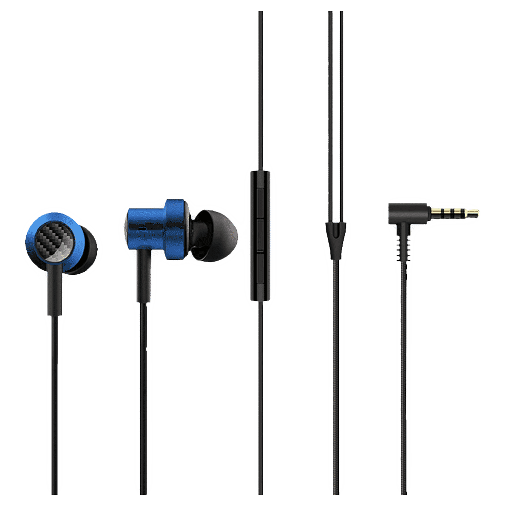 Xiaomi ZBW4487IN Wired Earphone with Mic (In Ear, Blue) Xiaomi ZBW4487IN Wired Earphone with Mic (In Ear, Blue)_1