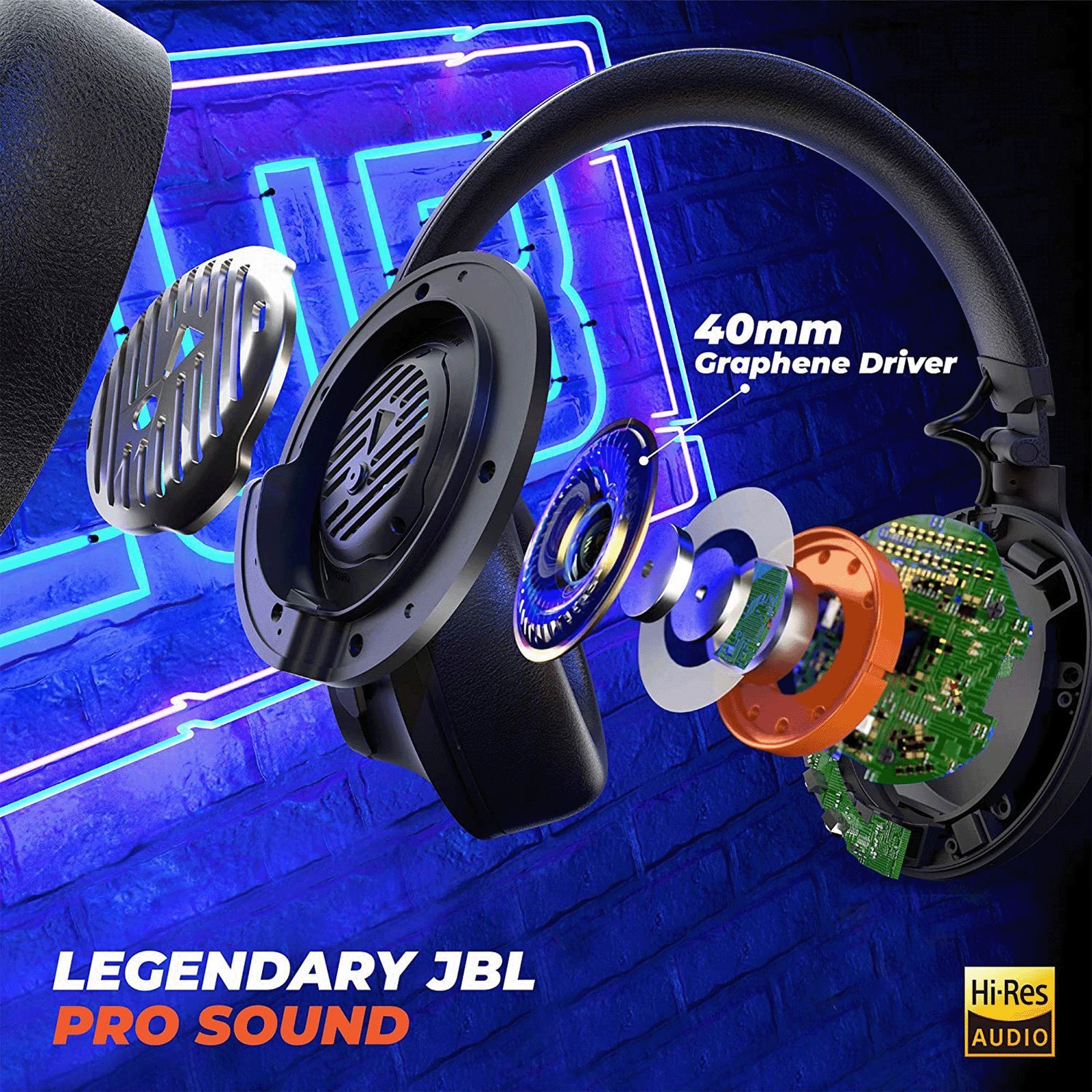 JBL Club One JBLCLUBONEBLK Over-Ear Active Noise Cancellation Wireless Headphone with Mic (Bluetooth 5.0, SilentNow Feature, Black)_8