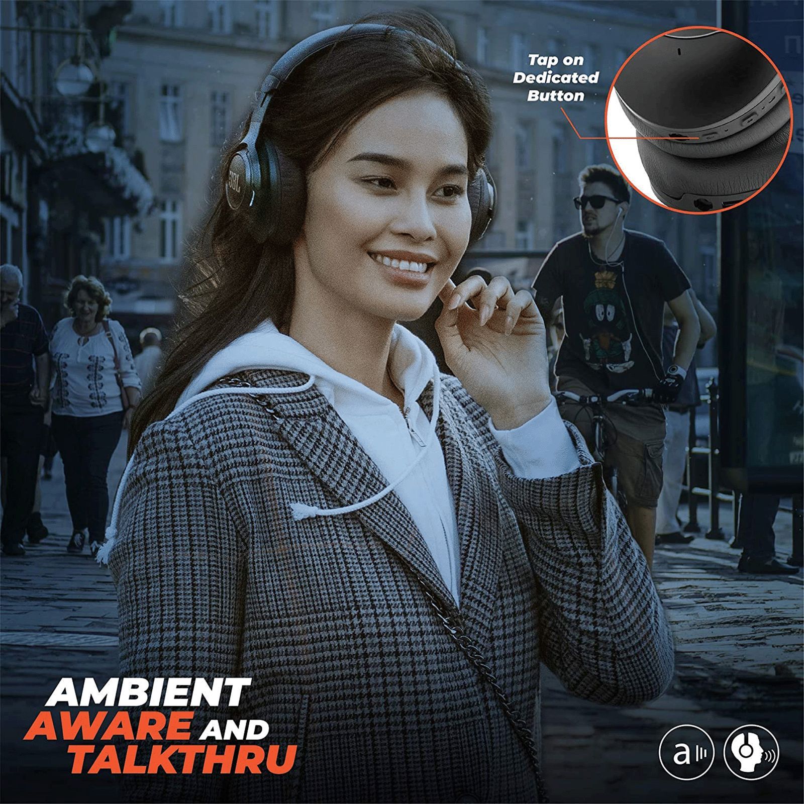 JBL Club One JBLCLUBONEBLK Over-Ear Active Noise Cancellation Wireless Headphone with Mic (Bluetooth 5.0, SilentNow Feature, Black)_11