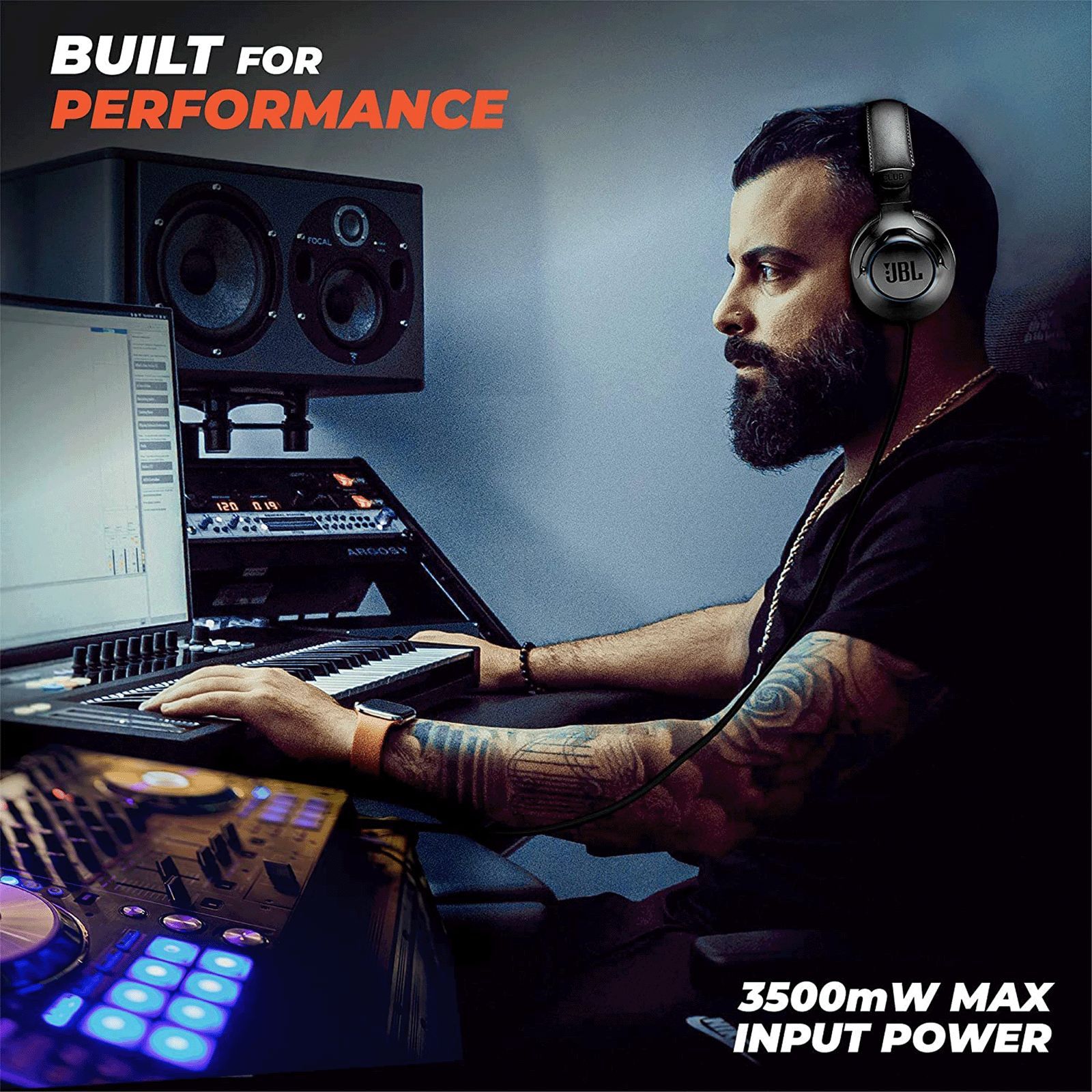 JBL Club One JBLCLUBONEBLK Over-Ear Active Noise Cancellation Wireless Headphone with Mic (Bluetooth 5.0, SilentNow Feature, Black)_12