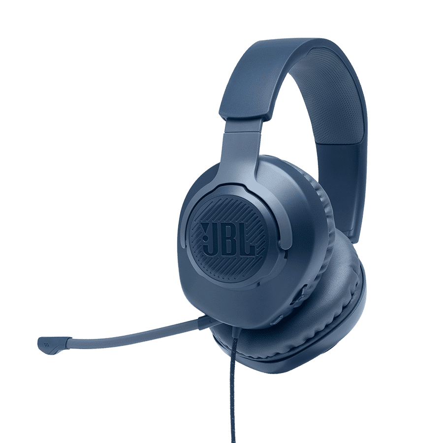 JBL Quantum 100 JBLQUANTUM100BLU Over-Ear Wired Gaming Headphone with Mic (JBL Quantum Sound Signature, Blue)_6