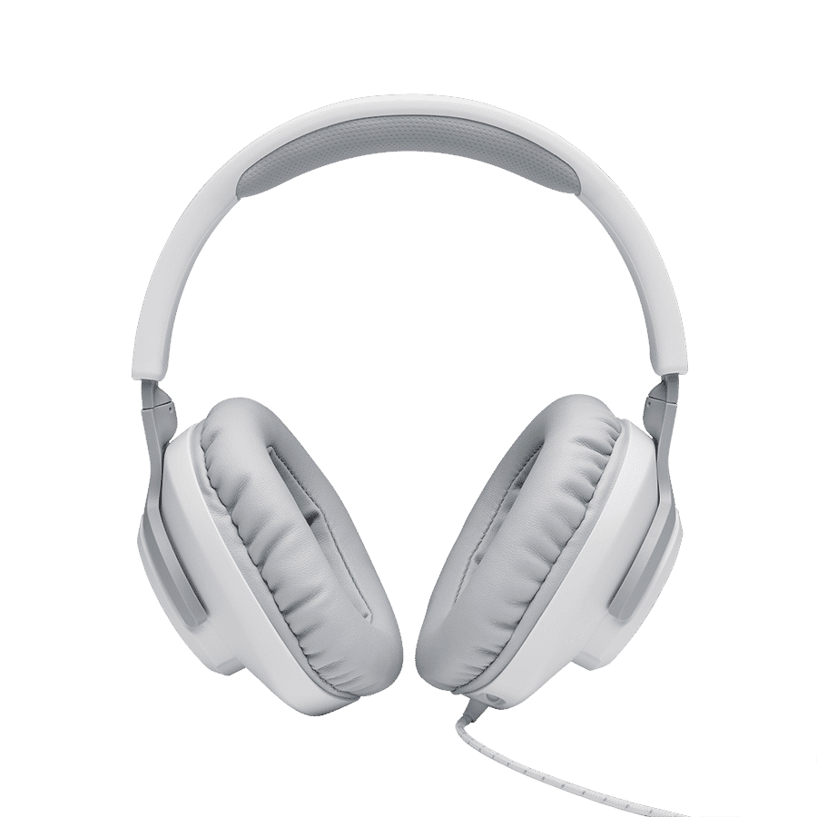 JBL Quantum 100 JBLQUANTUM100WHT Over-Ear Wired Gaming Headphone with Mic (JBL Quantum Sound Signature, White)_1