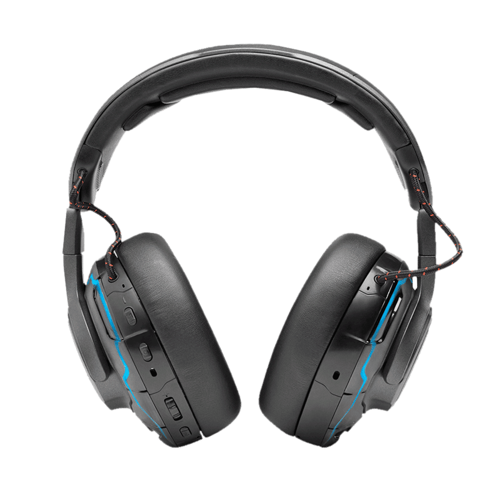 JBL Quantum One JBLQUANTUMONEBLK Over-Ear Active Noise Cancellation Wired Gaming Headphone with Mic (JBL Quantum Sound Signature, Black)_2