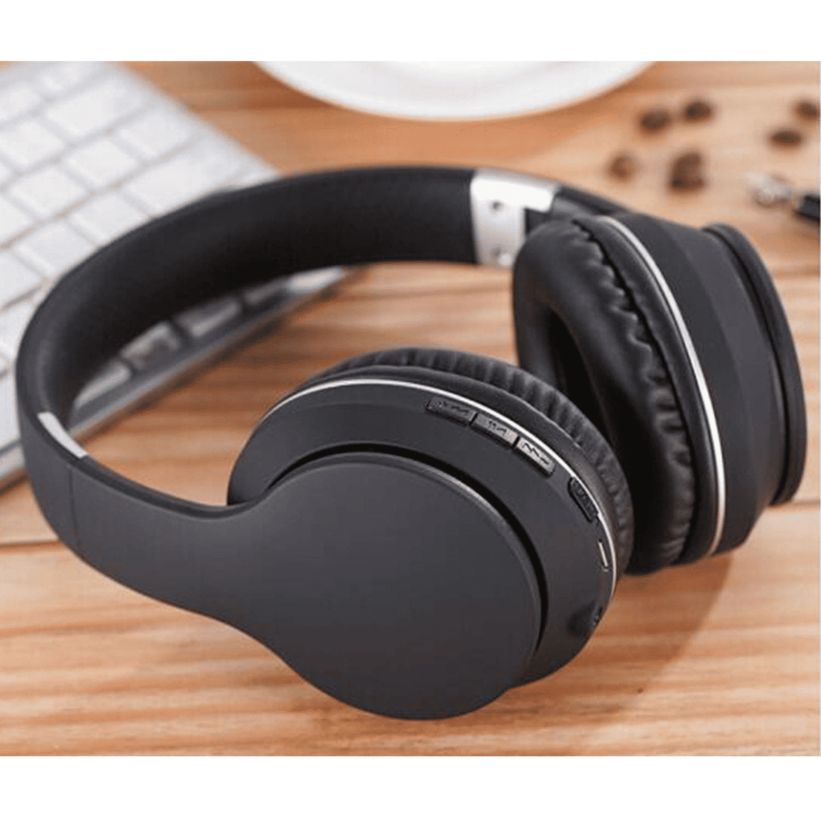 HP BH10 9WZ46PA#ACJ Over-Ear Bluetooth Headphones (Black) HP BH10 9WZ46PA#ACJ Over-Ear Bluetooth Headphones (Black)_4