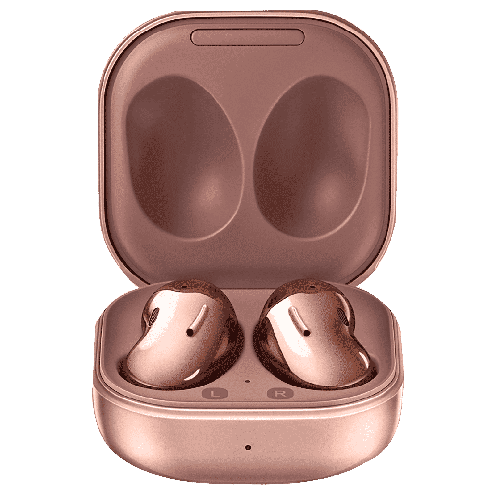 SAMSUNG Galaxy Buds Live SM-R180NZNAINU TWS Earbuds with Active Noise Cancellation (21 Hours Playback, Mystic Bronze)_1
