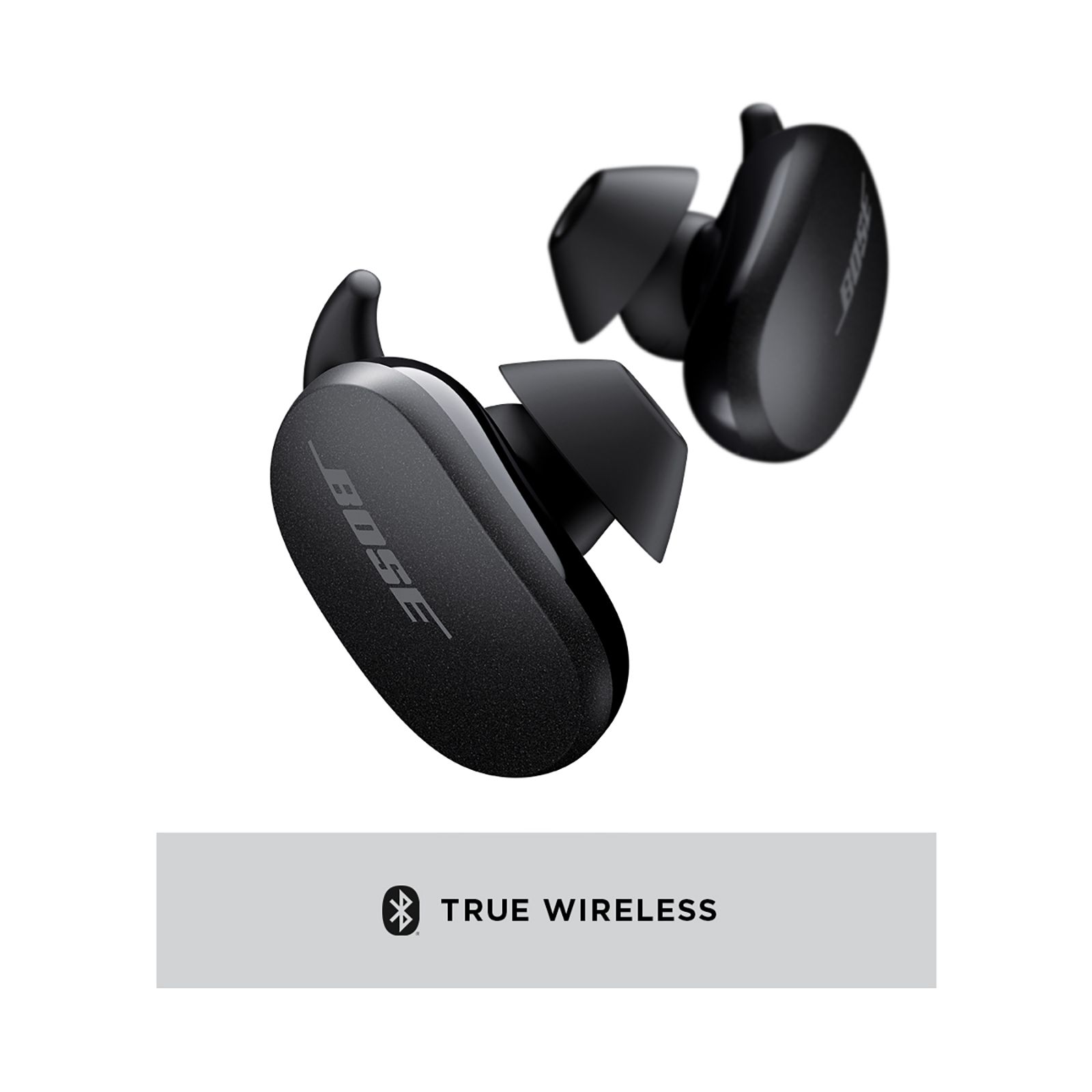 BOSE QuietComfort 831262-0010 TWS Earbuds with Active Noise Cancellation (IPX4 Water Resistant, Touch Control, Triple Black)_6