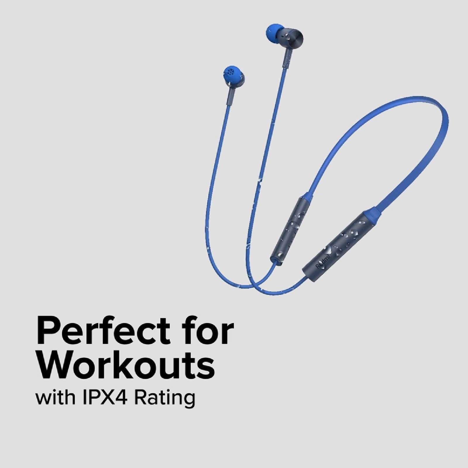 Redmi SonicBass ZBW4501IN Neckband with Environmental Noise Cancellation (IPX4 Splash & Sweat Resistant, 12 Hours Playtime, Blue)_4