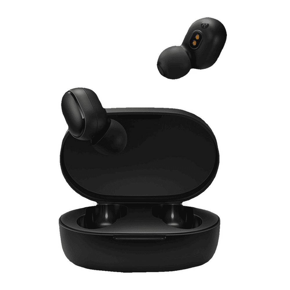 Redmi 2C BHR4637IN TWS Earbuds with Environmental Noise Cancellation (IPX4 Splash & Sweatproof Resistant, 12 Hours Playback, Black)_4