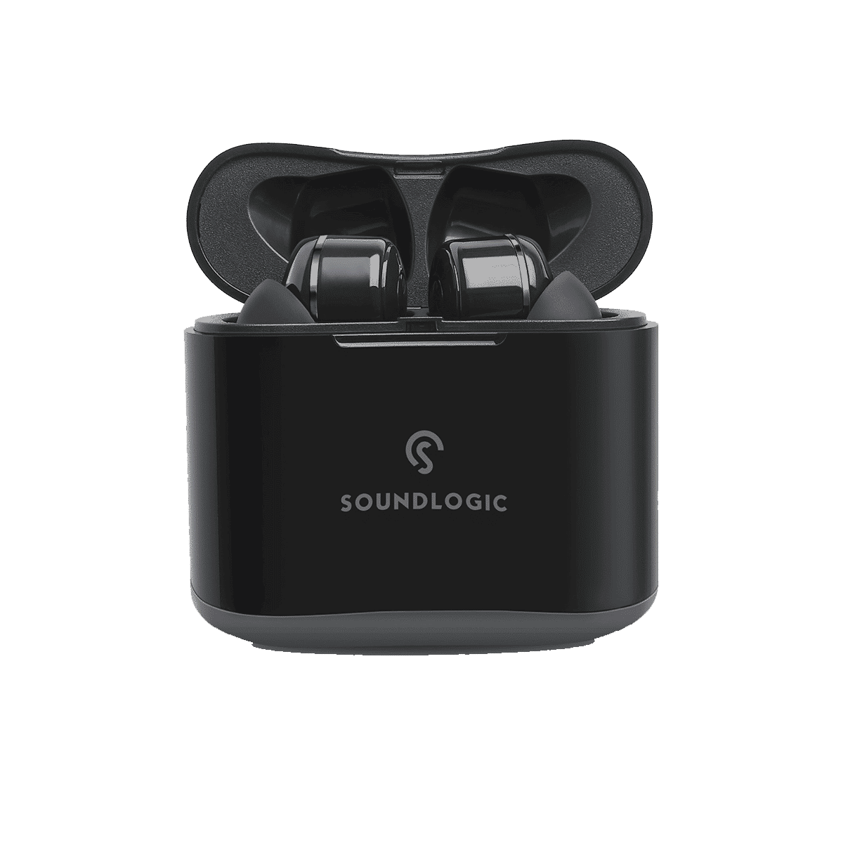 soundLOGIC True Beats Pro TWE006 TWS Earbuds (Sweat Resistant, Upto 20 Hours Playback, Black)_1