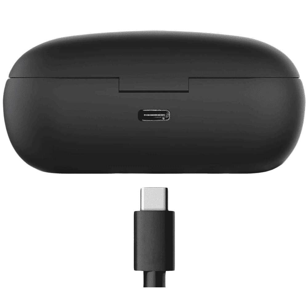 CROSSBEATS Evolve TWS Earbuds with Passive Noise Cancellation (IPX4 Water & Dust Resistant, 12 Hours Playback, Black) CROSSBEATS Evolve TWS Earbuds with Passive Noise Cancellation (IPX4 Water & Dust Resistant, 12 Hours Playback, Black)_7