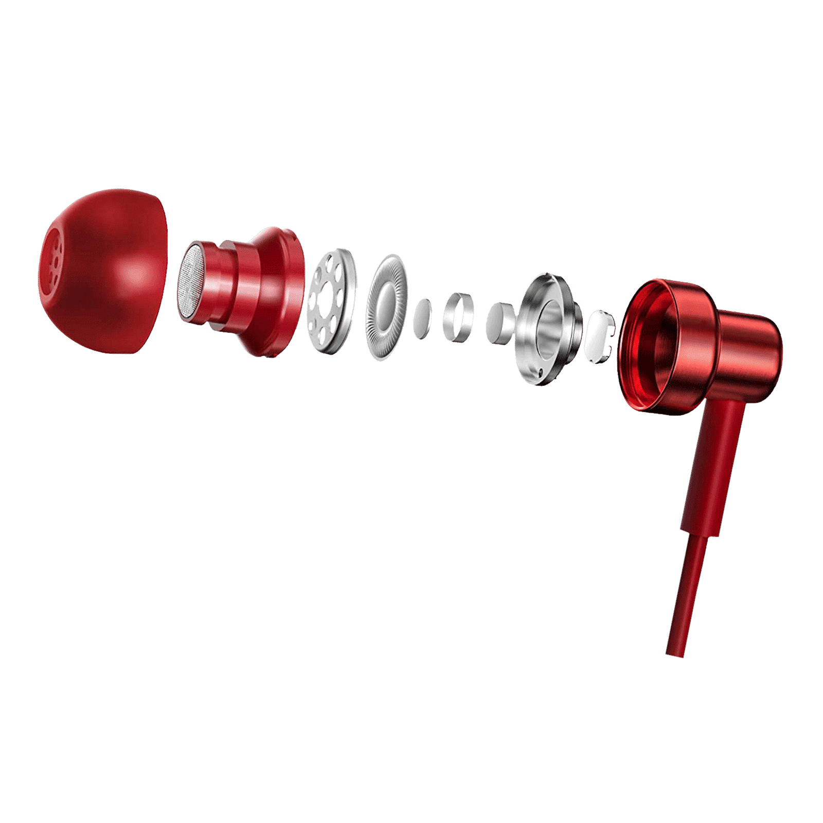 Redmi BHR4206IN Wired Earphone with Mic (In Ear, Red)_6