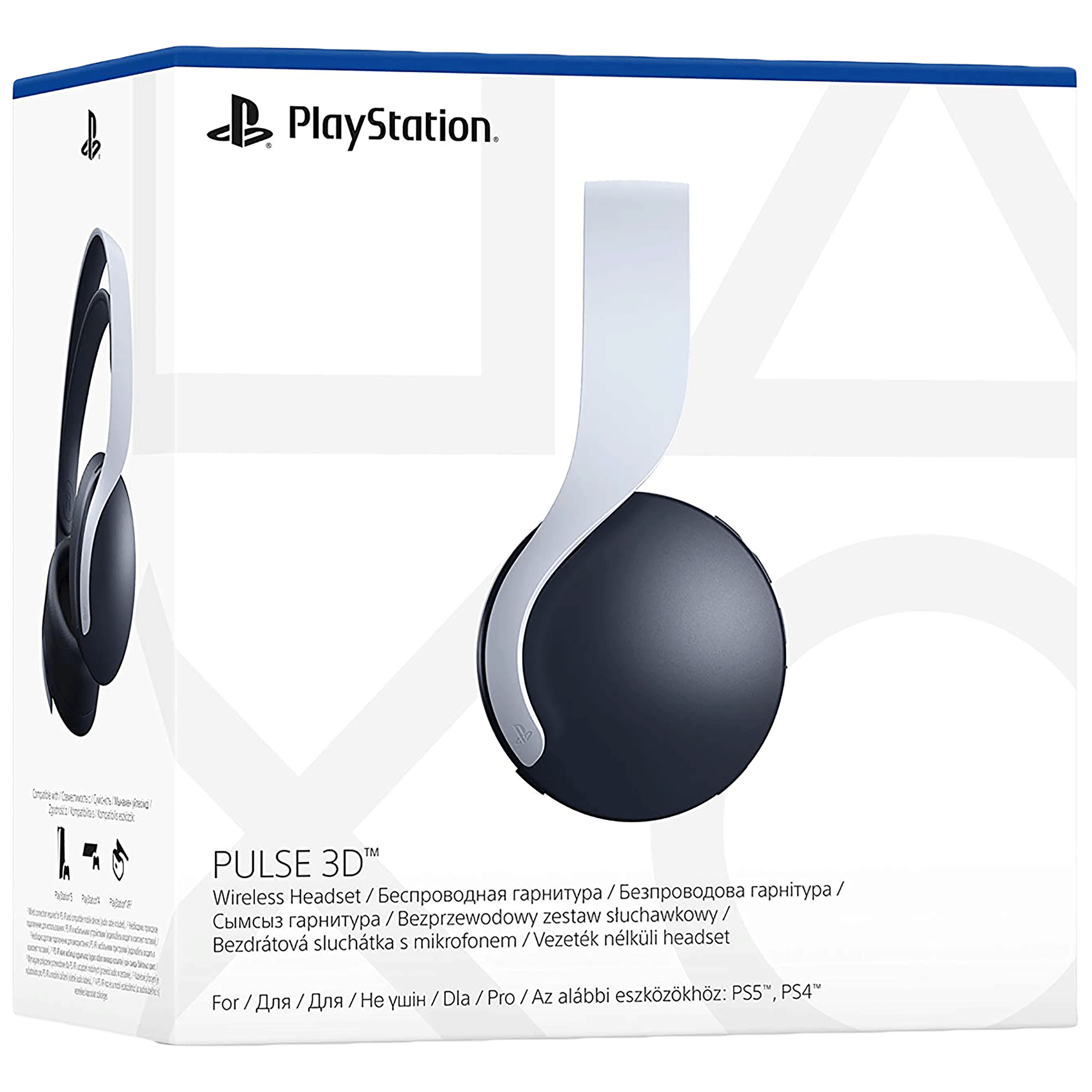 SONY Pulse 3D CFI-ZWH1E Bluetooth Gaming Headset with Active Noise Cancellation (12 Hours Playtime, Over Ear, White)_5
