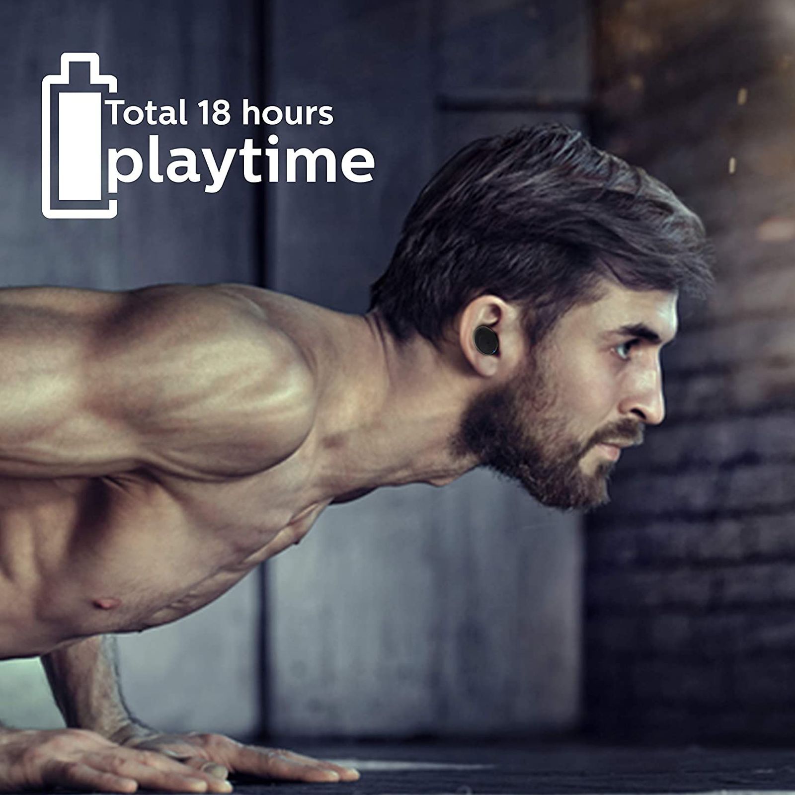 PHILIPS TAT1235BK/97 TWS Earbuds (Splash Resistant, Echo Cancellation, Black) PHILIPS TAT1235BK/97 TWS Earbuds (Splash Resistant, Echo Cancellation, Black)_7