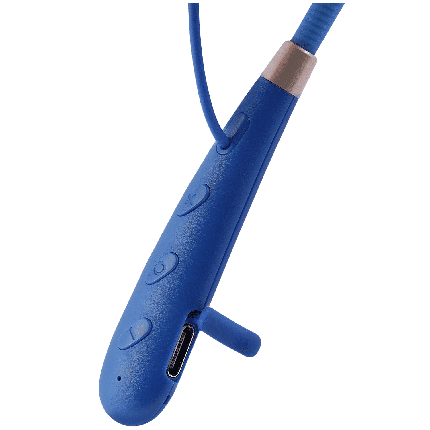 LUMIFORD XploriaHD XP60 Neckband with Passive Noise Cancellation (IPX5 Splashproof & Water Resistant, Multi Functional Button, Blue)_3