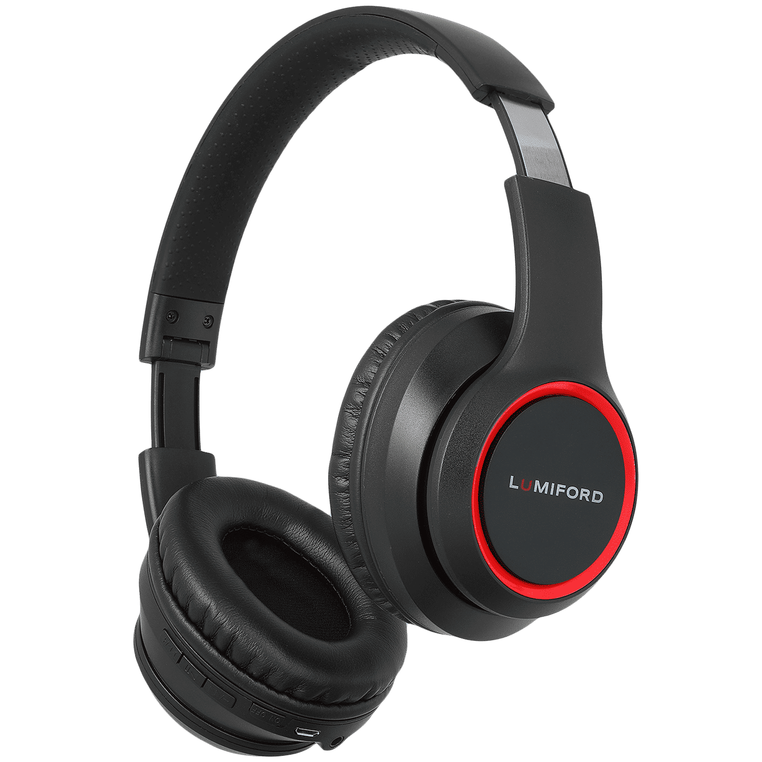 LUMIFORD HD60 Bluetooth Headphone with Mic (Dual Phone Pairing Technology, Over Ear, Black)_5