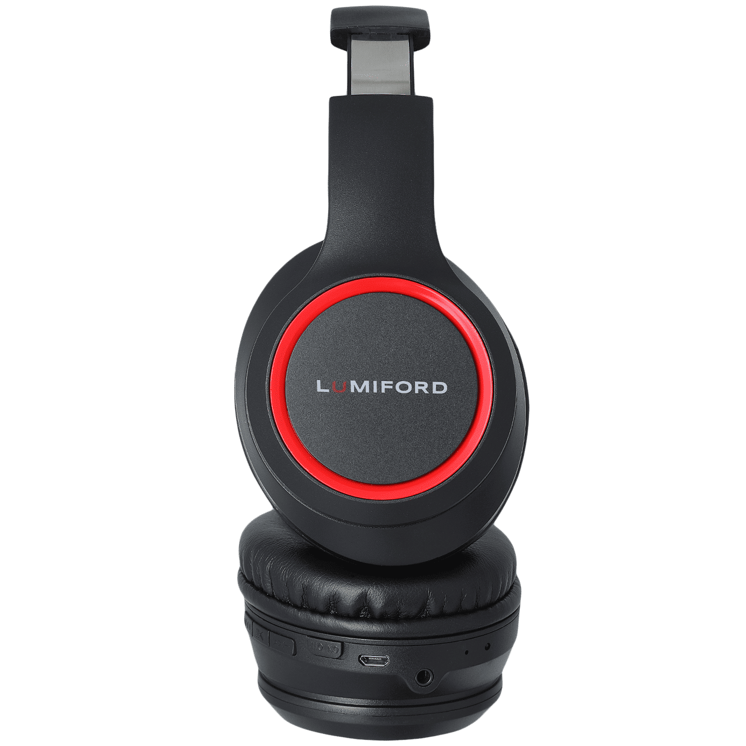 LUMIFORD HD60 Bluetooth Headphone with Mic (Dual Phone Pairing Technology, Over Ear, Black)_4