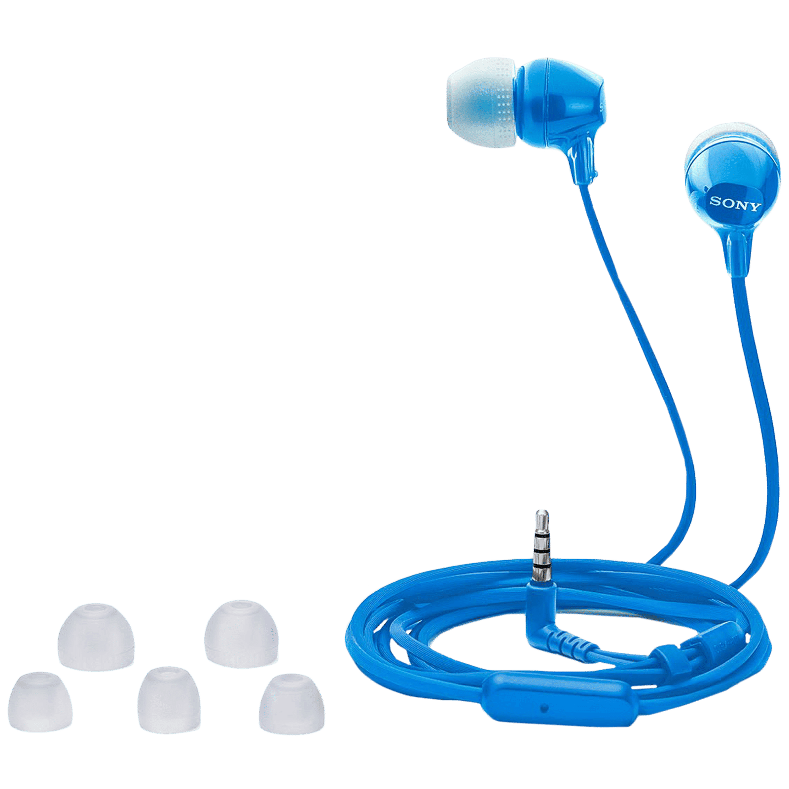 SONY MDR-EX14AP Wired Earphone with Mic (In Ear, Blue)_6