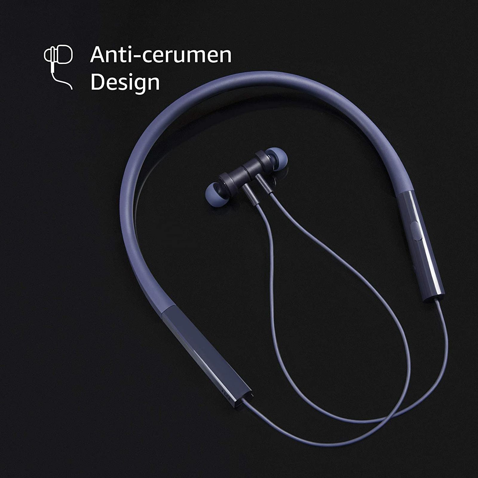 Xiaomi Pro BHR4204IN Neckband with Active Noise Cancellation (IPX5 Splash & Sweatproof, 20 Hours Playtime, Blue)_6