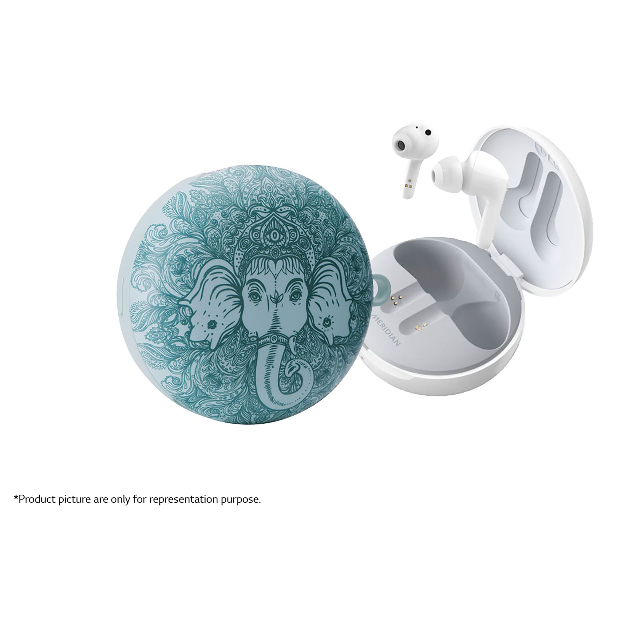 LG Tone Free HBS-FN5U.ABILWH TWS Earbuds with Noise Isolation (IPX4 Sweat & Water Resistant, 18 Hours Playback, White) LG Tone Free HBS-FN5U.ABILWH TWS Earbuds with Noise Isolation (IPX4 Sweat & Water Resistant, 18 Hours Playback, White)_7