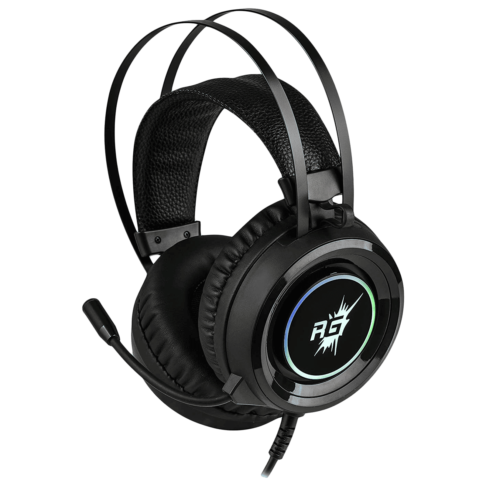 Red Gear Cloak Wired Gaming Headset with Noise Isolation (Omnidirectional Mic, Over Ear, Black) Red Gear Cloak Wired Gaming Headset with Noise Isolation (Omnidirectional Mic, Over Ear, Black)_1