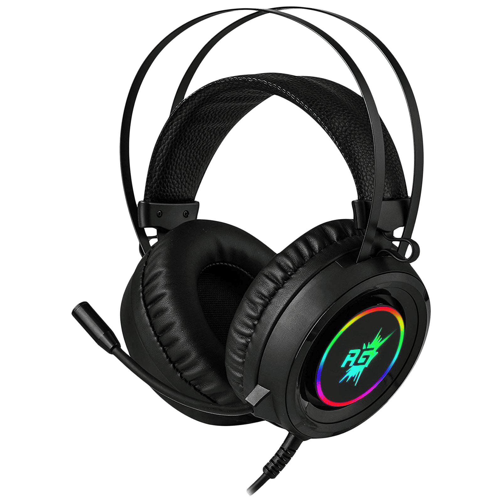 Red Gear Cloak Wired Gaming Headset with Noise Isolation (Omnidirectional Mic, Over Ear, Black) Red Gear Cloak Wired Gaming Headset with Noise Isolation (Omnidirectional Mic, Over Ear, Black)_5