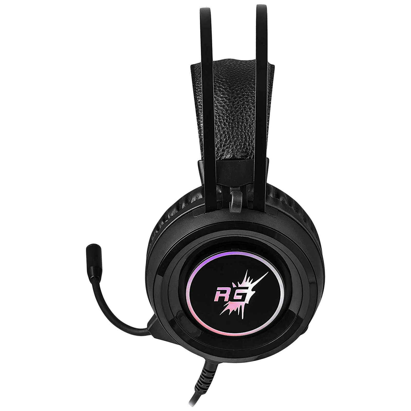 Red Gear Cloak Wired Gaming Headset with Noise Isolation (Omnidirectional Mic, Over Ear, Black) Red Gear Cloak Wired Gaming Headset with Noise Isolation (Omnidirectional Mic, Over Ear, Black)_4