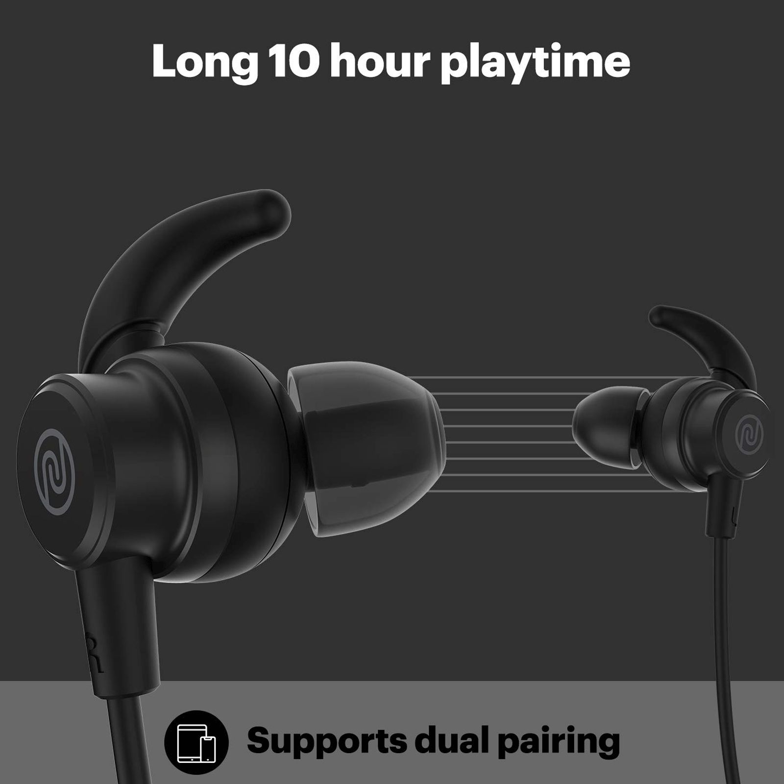 noise Tune Neckband (IPX5 Water Resistant, Voice Guidance Supported, Black)_6