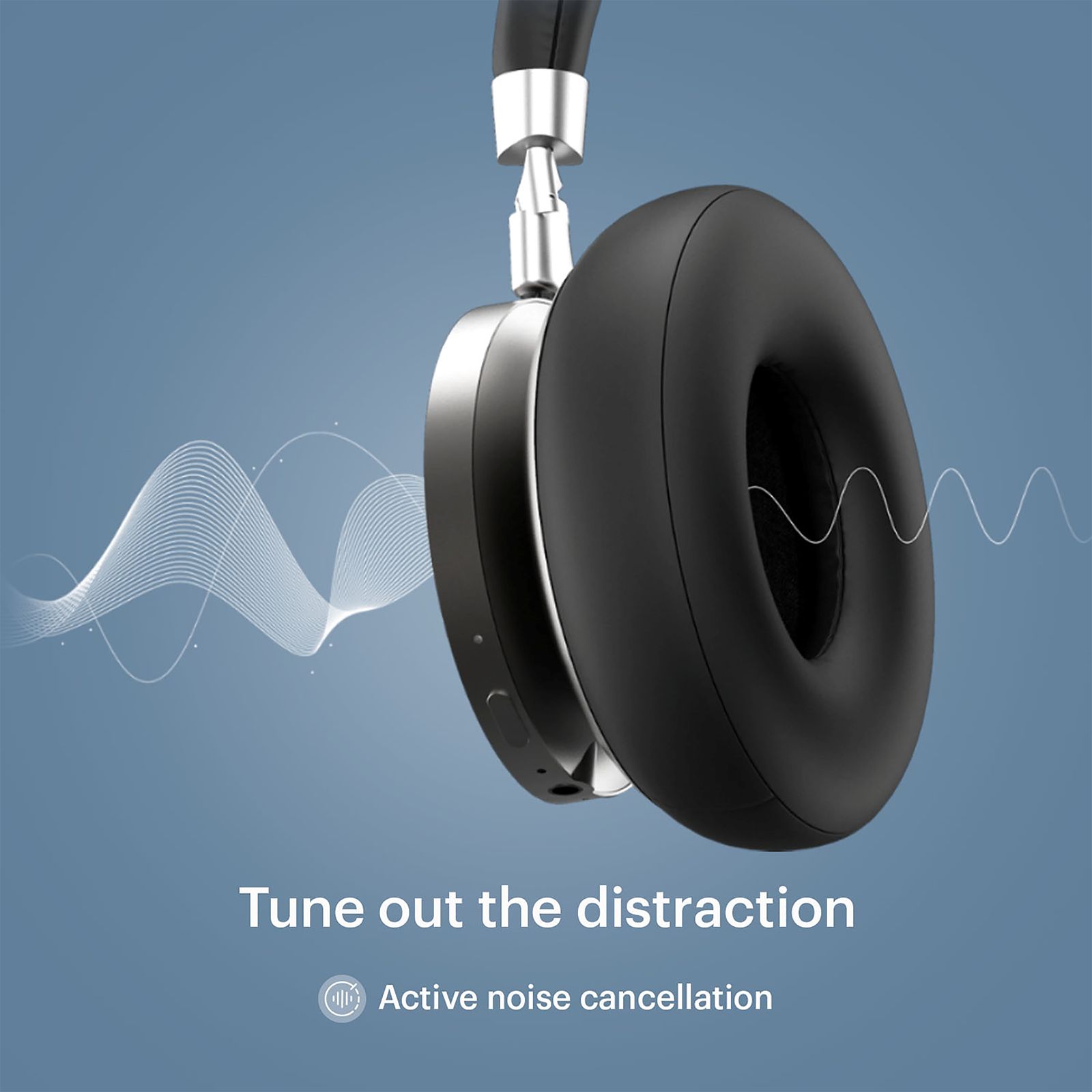 noise Defy Bluetooth Headphone with Mic (IPX5 Water Resistant, On Ear, Black)_8