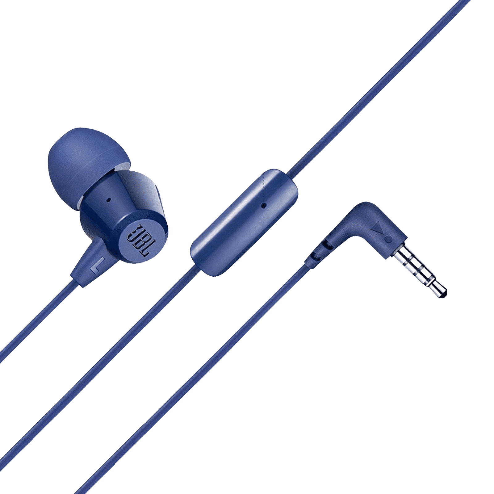JBL T50HIBLUIN Wired Earphone with Mic (In Ear, Blue)_6