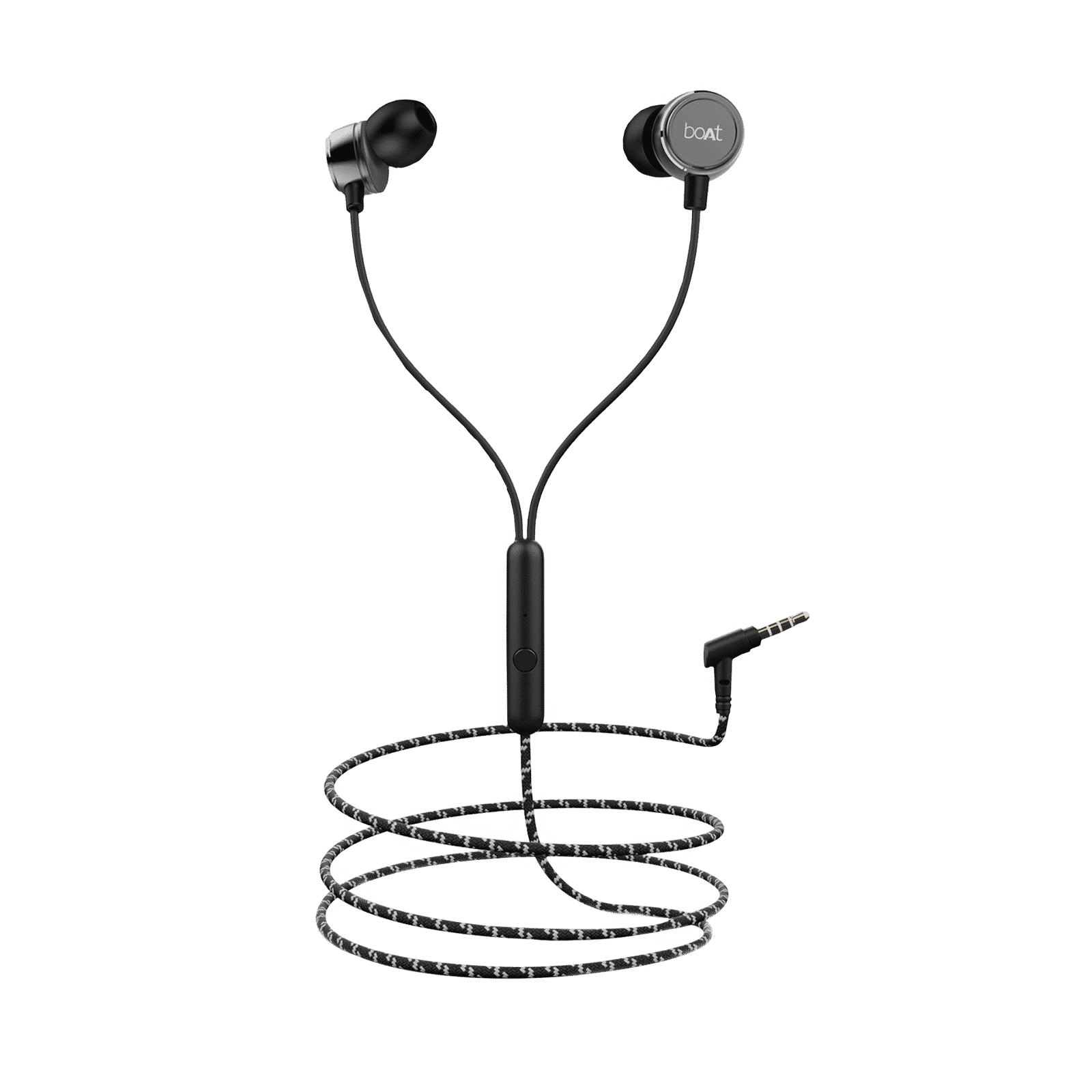 boAt Bassheads 172 Wired Earphone with Mic (In Ear, Black)_1