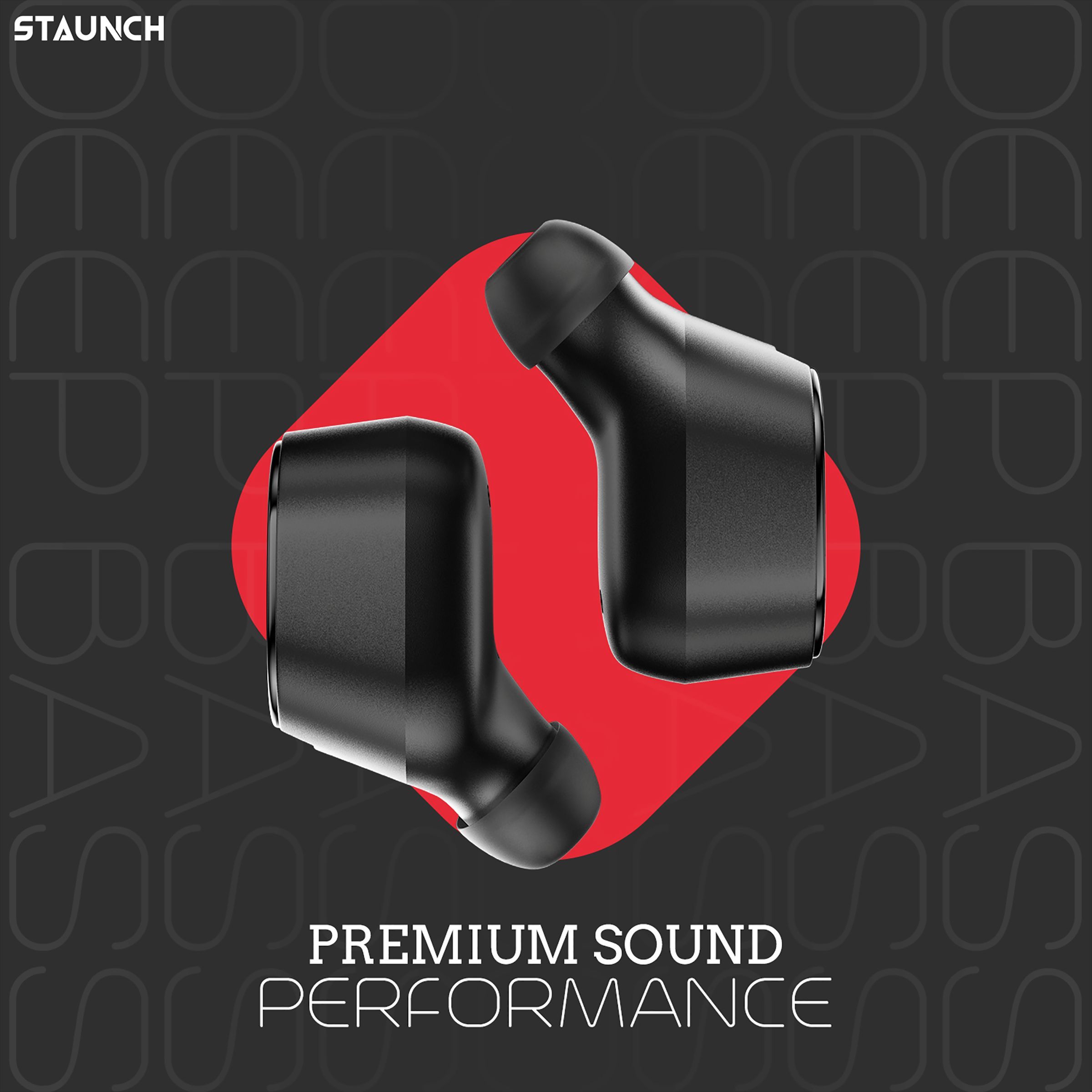 STAUNCH Boom 300 TWS Earbuds with Active Noise Cancellation (Sweatproof & Water Resistant, 20 Hours Playback, Black)_4