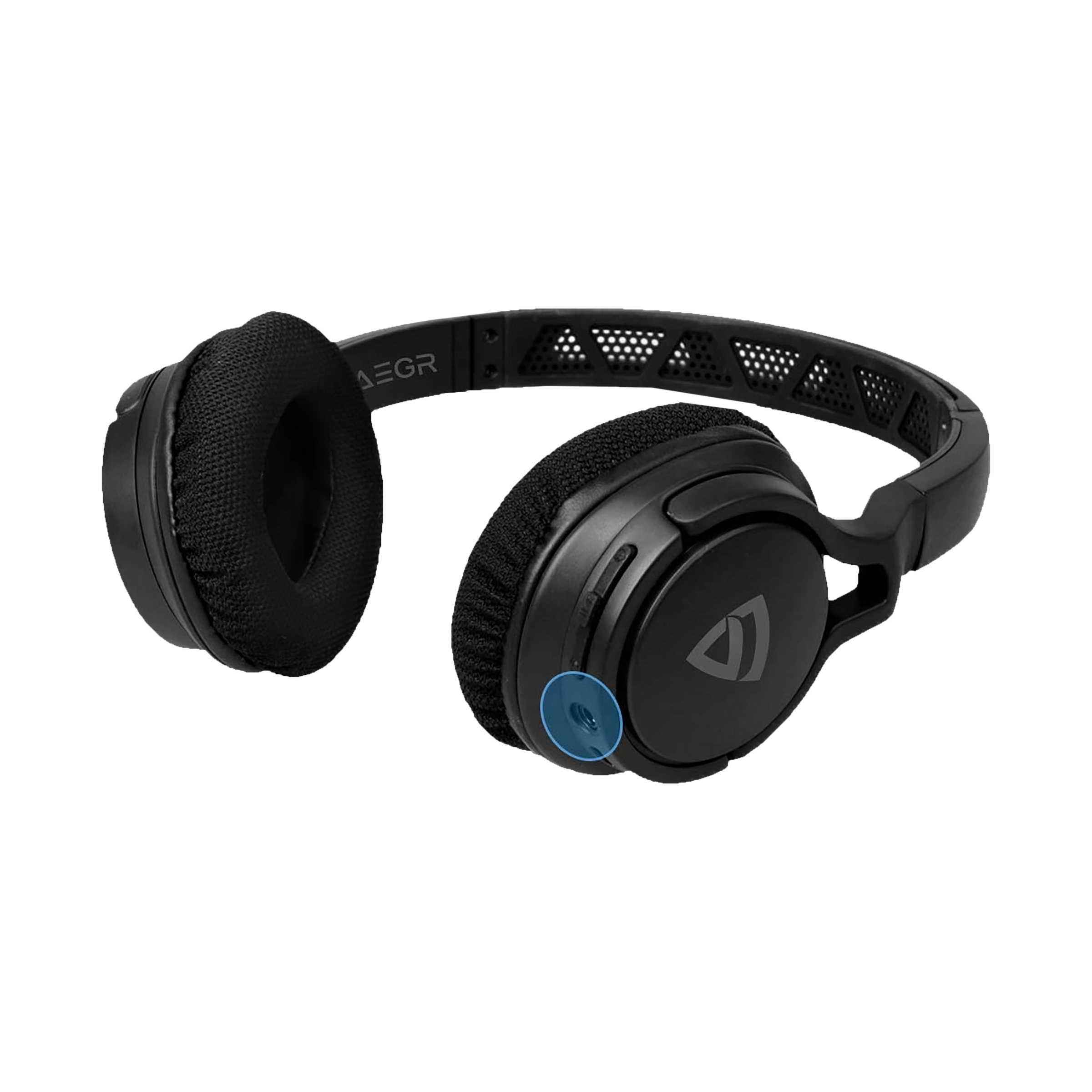 RAEGR AirBeats 500 RG10066 Bluetooth Headphone with Mic (10 Hours Playback, Over Ear, Black/Red)_3