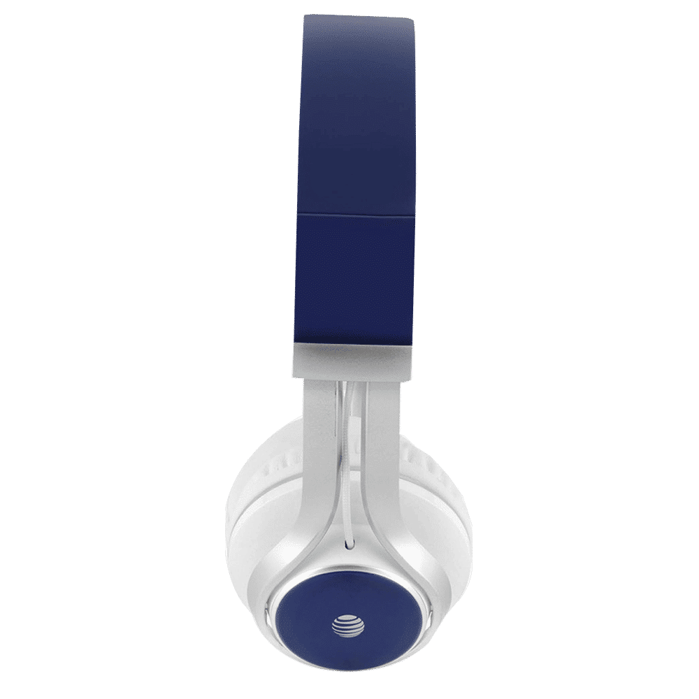 AT&T HPM10-BLU Wired Headset with Mic (Over-Ear, Blue)_4