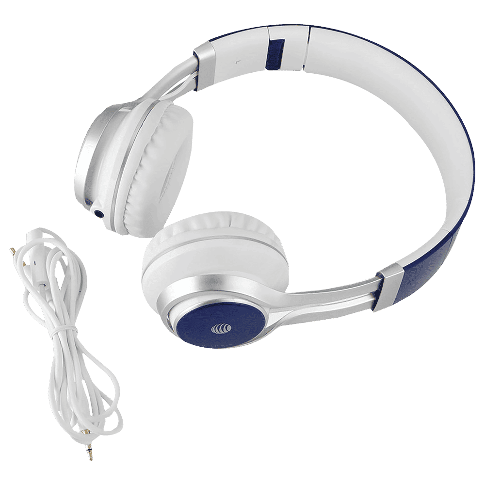 AT&T HPM10-BLU Wired Headset with Mic (Over-Ear, Blue)_6