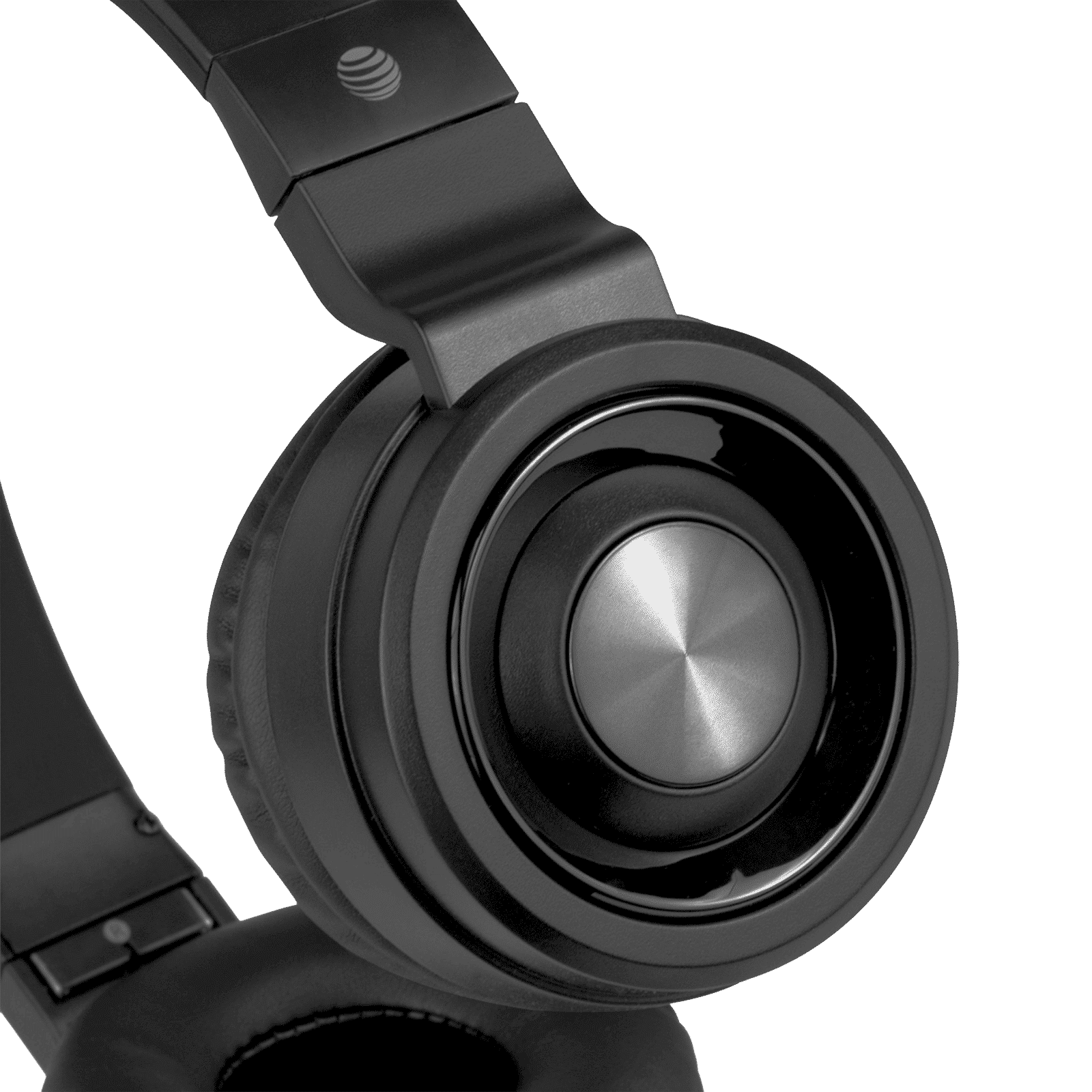 AT&T PBH20 BLK Headphone with Mic (Noise Isolation, 40 mm Neodymium Drivers, Over Ear, Black)_5