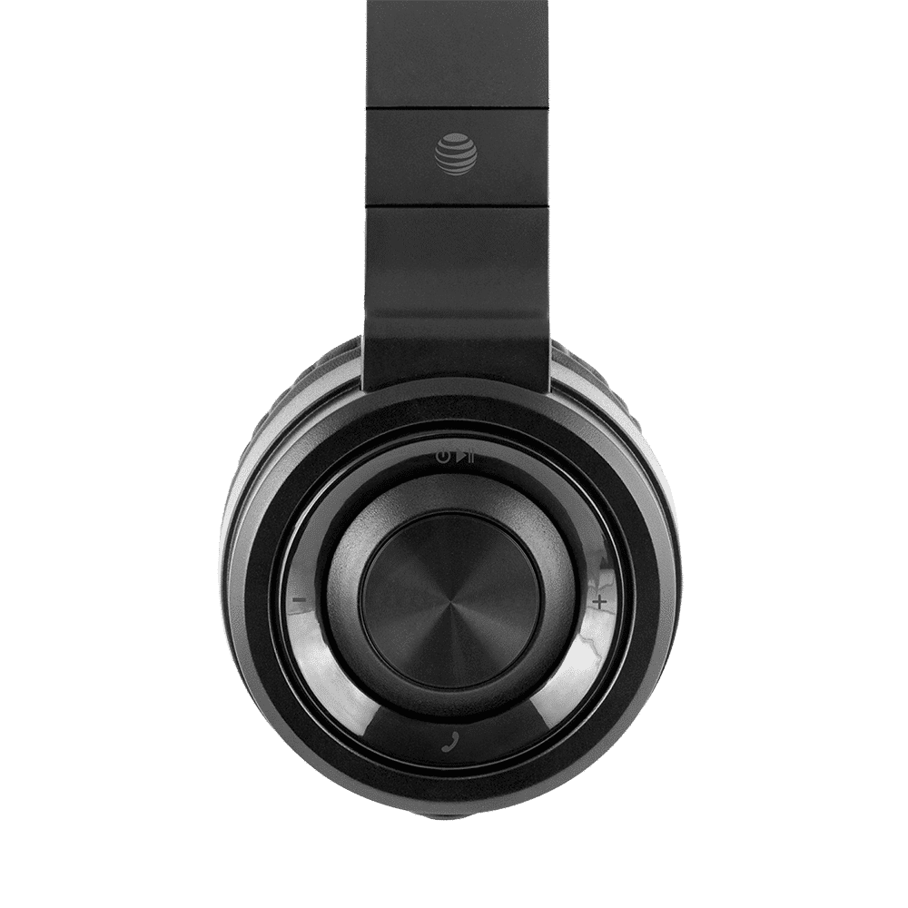 AT&T PBH20 BLK Headphone with Mic (Noise Isolation, 40 mm Neodymium Drivers, Over Ear, Black)_7